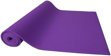 Fitvids All Purpose 1/4-Inch High Density Anti-Tear Exercise Yoga Mat with Carrying Strap with Optional Yoga Blocks, Multiple Colors