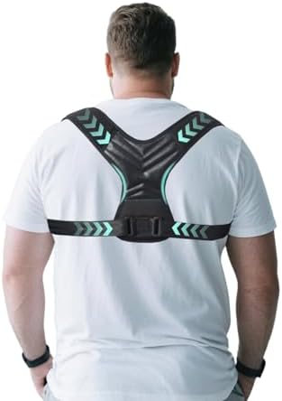 King Mills Plus Size Back Brace, Back Brace Posture Corrector, XL to XXXL