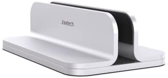 JOKItech Aluminum Laptop Stand, Sturdy and Adjustable, Compatible with Apple MacBook Pro/Air, Mac Mini, iPad Pro, Silver