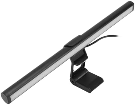 Acouto Dimmable Computer Screen Lamp with 3 Color Temperatures Anti Design for Office or Home