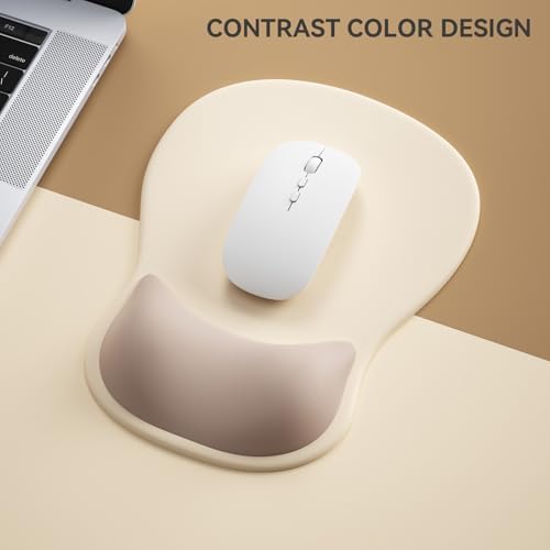 Ergonomic Mouse Pad with Wrist Rest Cute Mousepad Wrist Support