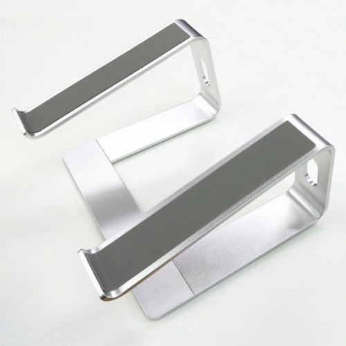 LABRIMP Portable Laptop Ventilated Stand Aluminum Alloy Lightweight Silver