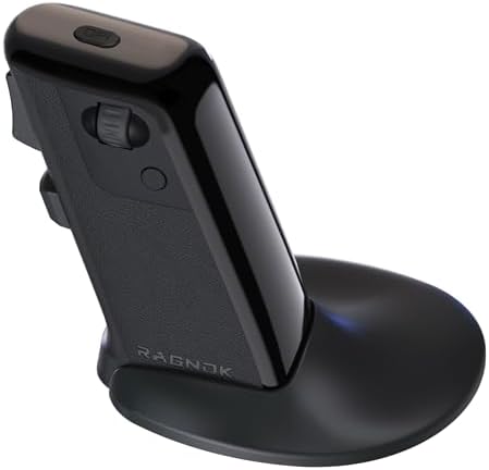 FireGrip Gun Mouse for Shooter Games — Vertical Pistol Grip Design, Vibration Feedback, 2.4G Wireless & Wired, Programmable Buttons for FPS Gaming