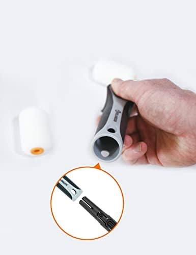 ROLLINGDOG 2 Inch Small Paint Roller Frame Single Rod