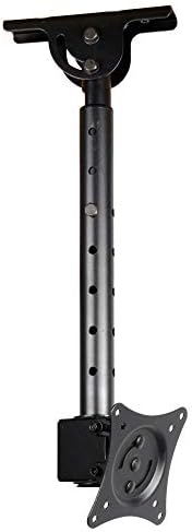 VideoSecu ML405B2 LCD LED UHD Monitor TV Ceiling Mount for Most 19 22 23 24 26 27 28 29 32 39 42 Flat Panel Display with VESA100x100, 75x75, Fit Flat and vaulted Ceiling M0B