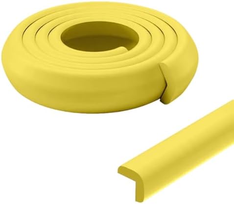 Corner Protector Strip, Foam Bumper Guard, Edge Protection Strip, Baby Proofing Foam Tape, Anti Collision Padding for Furniture Tables Desks, Shock Absorbing Cushion