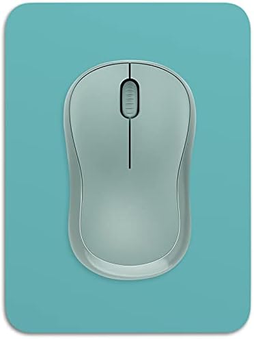 Dapesuom Small Mouse Pad, 6 x 8 Inch Thick Rubber Premium-Textured Non-Slip Portable & Washable Mini Mouse Mat for Women Men Wireless Laptops Keyboard Tray Gaming Work Computer Travel, Malachite Green