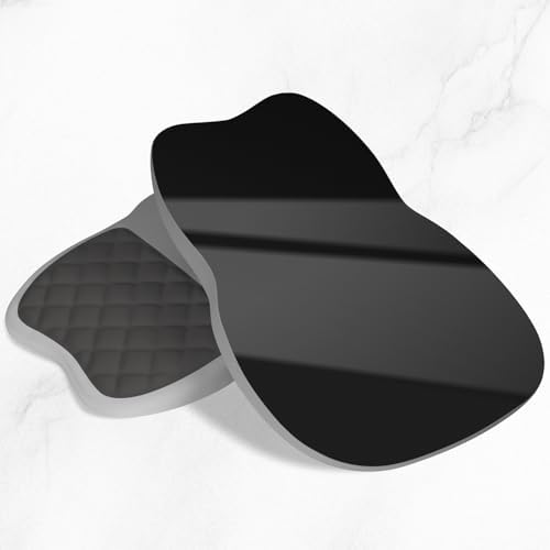 ITNRSIIET Ergonomic Mouse Pad Wrist Support with Memory Foam Massage Bulge & Non-Slip PU Base, Carpal Tunnel Pain Relief, Prevent Wrist Sweating, 12 x 8 x 1.2 inch, Gray