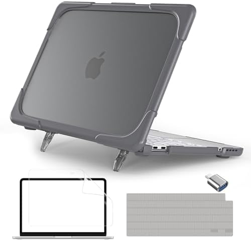 Batianda Heavy Duty Case for MacBook Neo 13 Inch 2026, Grey