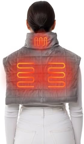 HENNCHEE Heating Pad with 10000mAh Power Bank for Neck Pain Relief
