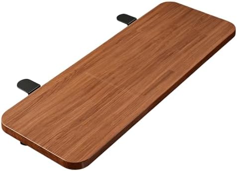 Clamp-On Foldable Table Extender - Ergonomic Desktop Extension Shelf, Heavy-Duty Wrist Rest and Arm Support Cushion, Space-Saving Folding Table Board for Women, Men