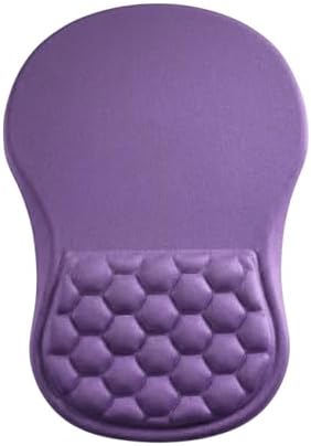 Ergonomic Mouse Pad with Wrist Support, Memory Foam Wrist Rest for Carpal Tunnel & Wrist Pain Relief, Non-Slip Rubber Base, Comfortable Gaming Mousepad for Computer, Laptop, Office & Home