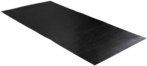 RESILIA Work Bench Mat - 30" X 96" X 0.06" Scratch-Resistant PVC Mats - Protect Your Workbench, Table, or Tool Station from Painting, Woodworking, Crafting, Building, & More, Black, Made in USA