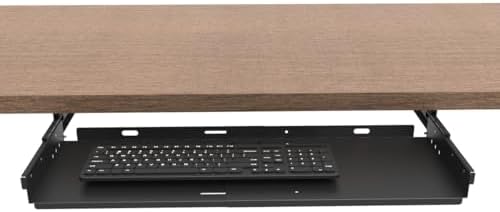 Large Under Desk Slide-Out Keyboard Tray, 27 x 9.8 inch