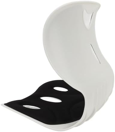 Lumbar Support Posture Corrector Chair for Adults,Back and Lumbar Support Breathable Fabric Petal Shaped Office Chair Seating Cushion,Ergonomic Back Supports Chairs for Office