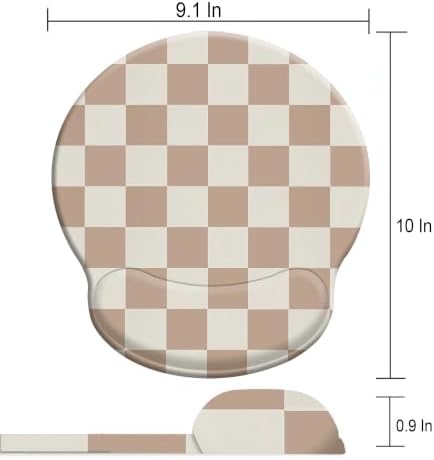 Ergonomic Mouse Pad with Wrist Support,Gaming Mousepad with with Non-Slip