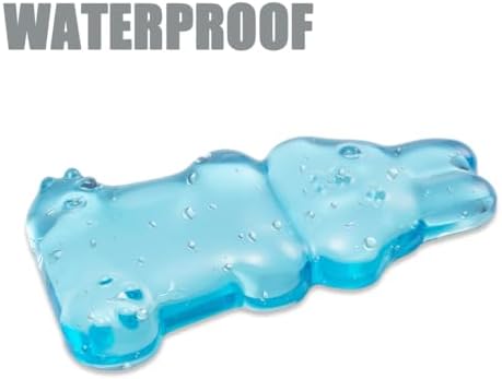 Ergonomic Gel Mouse Wrist Rest,Clear Cute Rabbit Mouse Wrist Rest