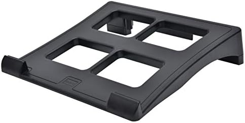 DAC Ventilated Height and Angle Adjustable Laptop Stand Riser for Desk, Non-skid, Cable Management Included 2.6" x 11.5" x 13"