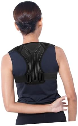 Healeved Adjustable Back Brace Belt Posture Corrector for Office Use