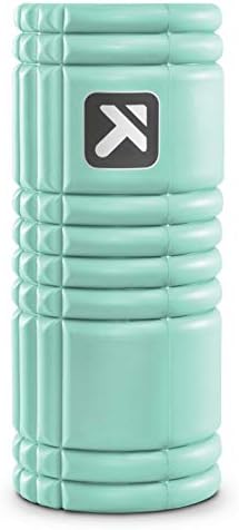 TRIGGERPOINT Performance Therapy Grid Foam Roller for Exercise, Deep Tissue Massage and Muscle Recovery, Original (13-Inch), Mint