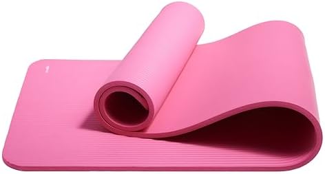 Amazon Basics Extra Thick Exercise Yoga Mat with Carrying Strap
