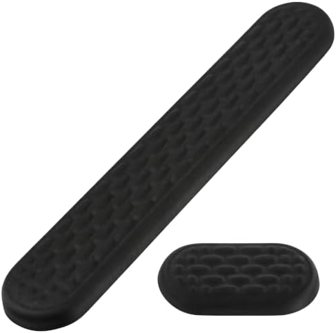 Ergonomic Keyboard Wrist Rest & Mouse Pad with Wrist Rest Set, Black