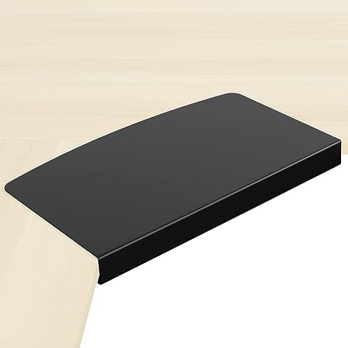 VIVO Black 17 in Corner Desk Connector Platform, DESK-AC07S