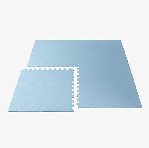 We Sell Mats 3/8" Thick Multipurpose EVA Foam Exercise Floor Mat, Interlocking Tiles, Anti-Fatigue for Home or Gym