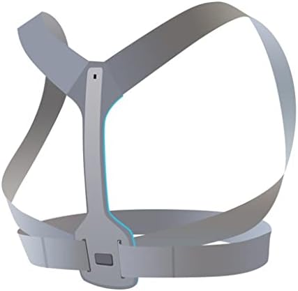 Men and Women Adults Universal Anti-Hunchback Orthosis Spinal Correction Invisible Posture Band(Medium) (Gray,Medium)