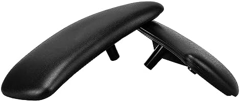 MingYi.office Vinyl Arm Pads Caps for Humanscale Freedom Office Chair, Only Available for Standard Arm (Height Adjustable), Can Not Fit The Advanced Arm, Black, 1 Pair.
