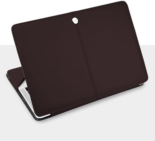 MOSISO PU Leather Sleeve Case Compatible with MacBook Air 13.6 inch