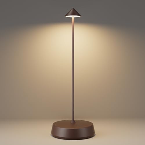Cordless Touch Table Lamp Rechargeable LED Battery Operated 6000mAh