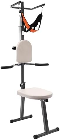 Traction & Stretch Decompression Machine, Electric Neck Traction Chair with Controller & Traction Strap, Portable Neck Stretcher Hammock for Neck Pain Relief, Neck Traction Device for Home, Gym