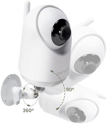 bonoch Adjustable Baby Monitor Wall Mount, Compatible Baby Camera Adjustable Metal Holder Stand (Not for Monitor, Cam Not Include)