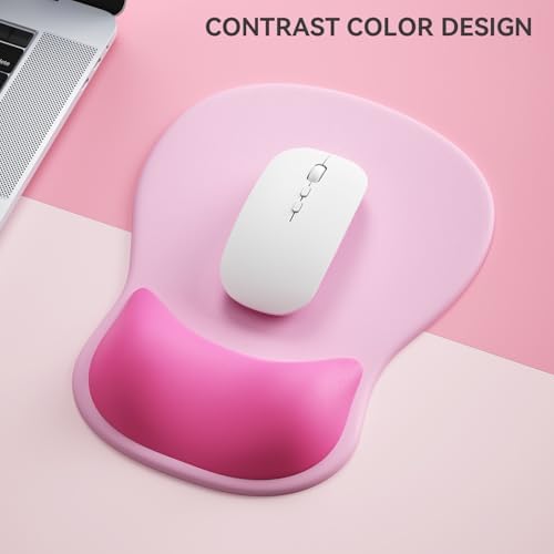 Ergonomic Mouse Pad with Wrist Rest Cute Mousepad Wrist Support