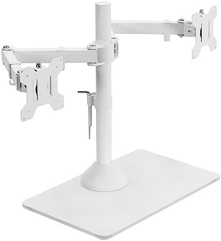 VIVO Dual Monitor Desk Stand for 13 to 32 inch Screens, STAND-V002FGW