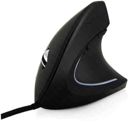 Ergonomic Vertical Gaming Mouse Wired Design for Wrist Care Stylish Cool Mouse for Gamers and Professionals