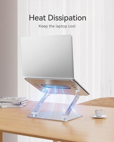Orlian Adjustable Aluminum Laptop Stand for MacBook Air Pro Neo 10-17.3''