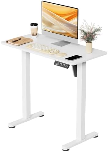 JOY worker Small Electric Standing Desk, 31.5" x 15.75" Stand Up Table