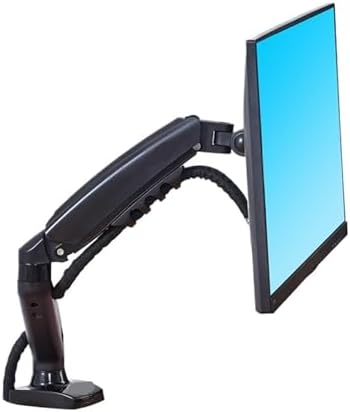 NB F80 + 2XUSB3.0 Desktop Gas Spring 17-30" LED Monitor Holder Mount Arm Full Motion Display Stand Loading 2-9 Kgs(2025 Ver White)