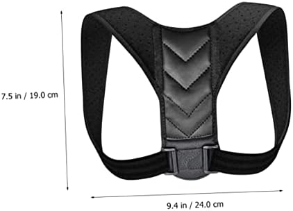 COLLBATH Adjustable Posture Corrector Back Brace for Men Women Ergonomic Design for Comfortable Alignment Breathable Material for Home Office Use