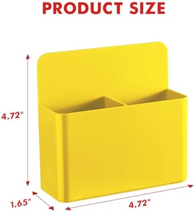 BEYGORM Plastic Magnetic Pen Holder, Powerful Magnet, 2 Pack