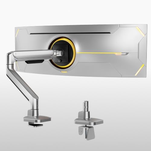 monTEK Deluxe Monitor Arm for 17-49" Screens Holds 44Lbs
