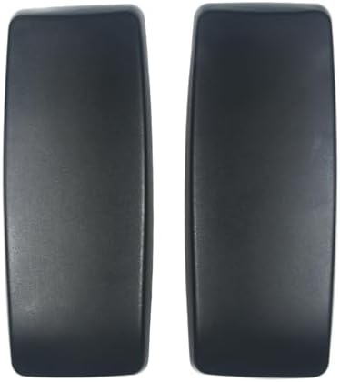 Replacement armrest Pads Compatible with Haworth Comforto 59/29/62 Office Chairs, Black (one Pair)