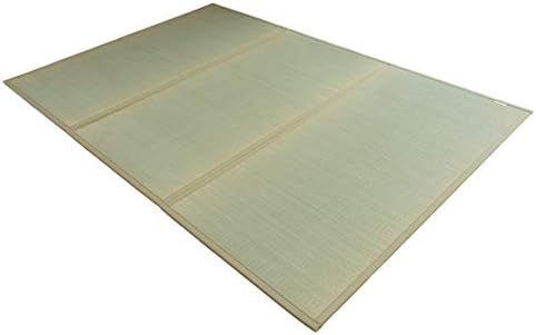 FULI Japanese Tatami Mattress, Foldable Igusa Rush Grass, Natural, Full XL