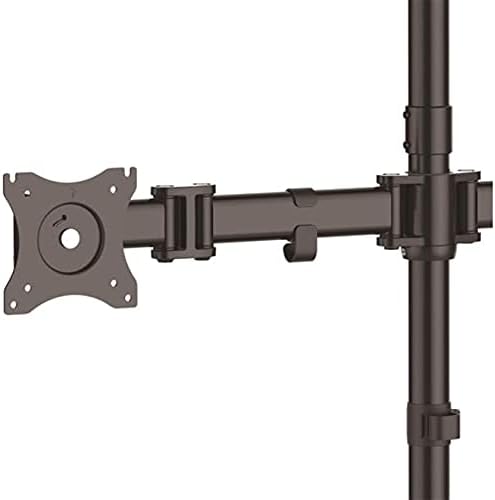 StarTech Quad Monitor Stand 13in to 27in, Articulating, Black (ARMBARQUAD)