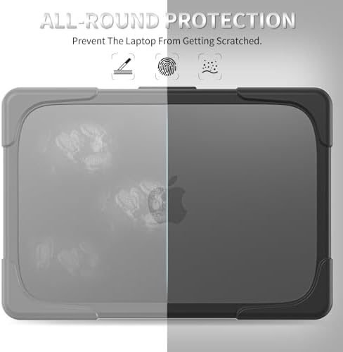 Batianda Heavy Duty Case for MacBook Neo 13 Inch 2026, Black