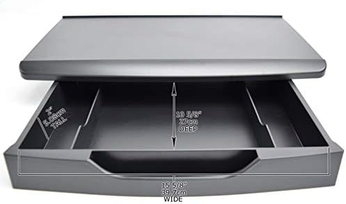 Mobotron Clamping Under-Desk Keyboard Tray with Drawer
