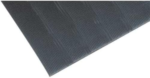 NoTrax 413 Blade Runner™ w/Dyna-Shield® Ribbed Anti-Fatigue Mat, 3' X 12' Black