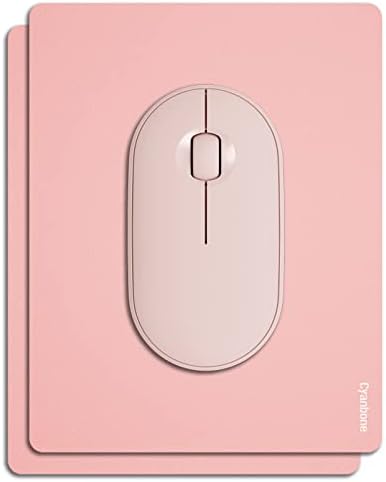 2 Pack Pink Mini Mouse Pad Small Size, Portable Mousepad for Home Office